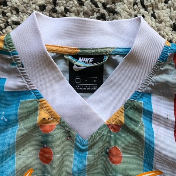 Nike Tennis Court Windbreaker Pullover Lightweight Jacket CU5569 Merch Small - Picture 10 of 16